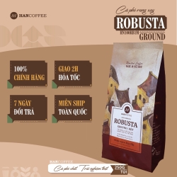 ロブスタコーヒーパウダー GROUND 中深煎り 250g HANCOFFEE