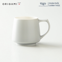 [ORIGAMI JAPAN] ORIGAMI セラミックカップ 320ml - Origami Aroma Mug - マットカラー - マットグレー