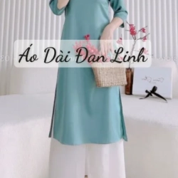 ベトナム衣装 アオダイ モダンのフルカラー ロングドレス Ao Dai Dan Linh