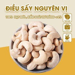 200g 食塩不使用の丸ごと乾燥カシューナッツ、カリカリとした食感 - Binh Phuoc Cashew 厳選製品