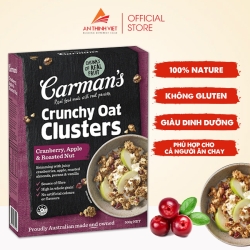 シリアル クランベリー、アップル、ナッツ入 500g Carman's