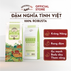 コーヒー豆 ダークロースト 100%ロブスタ種 500g Dam Nghia Tình Viet