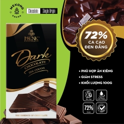 ダークチョコレートバー5本セット 72%カカオ 100g MARK&MILK