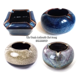 バッチャン焼き(陶器)の灰皿 OANH GIA AUTHENTIC BAT TRANG