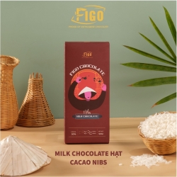 FIGOミルクチョコレートカカオ種子50g伝統的なギフト新しいパッケージ