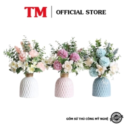 バットラン陶器工房 TM ドレスシェイプ ユニークな花瓶