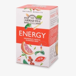 ハーブティー ENERGY Infusion ティーバッグ 20袋 Ahmad Natural Benefit