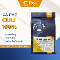 100% Pure Culi Coffee Roasted with Moc - マシンブリューコーヒー - 苦い味、Roplus Coffee - 500gr - マシンブリューパウダー