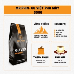 コーヒー豆 Gu Viet 500g 100%ピュア バランスの取れた後味 Mr. Phin Coffee