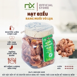 皮付き塩味のカシューナッツ 80g (100g) Nam Xanh