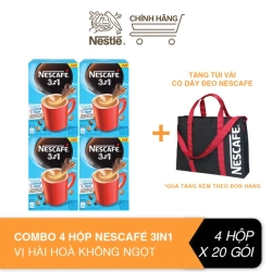 インスタントミルクコーヒー 3in1 4箱(各20袋) NESCAFÉ