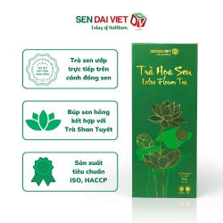 ベトナム産ロータスフラワーティー乾燥直花自然のエッセンスギフトボックス