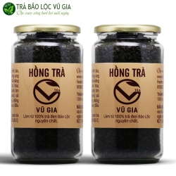 ブラックティーのセット 200g×2瓶 茶葉 Bao Loc Vu Gia