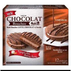 チョコレートブーシェケーキ
ロッテ チョコレートパイ 12 個入り 8 箱