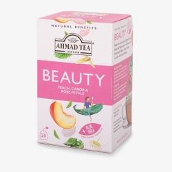 ハーブティー BEAUTY Infusion ティーバッグ 20袋 Ahmad Natural Benefit