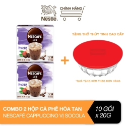 インスタントミルクラテ チョコレート味 2箱セット(各24g×10袋) NESCAFÉ