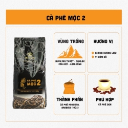 コーヒー豆 ローストコーヒー Moc2 500g 100%ピュア Phuong Vy Coffee