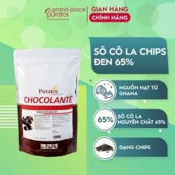 チョコレートチップス 65%カカオ 1kg Puratos Grand-Place
