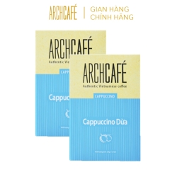 インスタントコーヒー ココナッツカプチチーノ Cappuccino Dua コーヒーパック2箱(1箱 12袋×20g) Archcafe