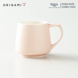 [ORIGAMI JAPAN] ORIGAMI セラミックカップ 320ml - Origami Aroma Mug - マットカラー - マットピンク