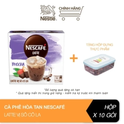 インスタントミルクラテ チョコレート味 24g×10袋 NESCAFÉ