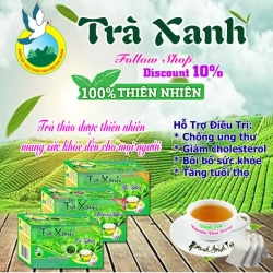 緑茶 パンダンリーフ風味 20袋 x 2g ティーバッグ Tra Thao Duoc Nguyen Thai Trang