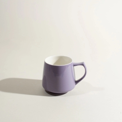 [ORIGAMI JAPAN] 磁器ティー＆コーヒーカップ 320ml - Origami Aroma Mug - パープル