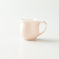 【ORIGAMI JAPAN】磁器ティー＆コーヒーカップ 200ml - Origami Pinot Aroma Cup - マットピンクカップ