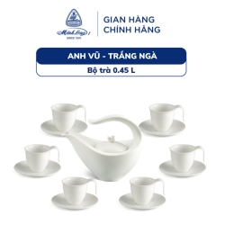 磁器ティーポットセット 0.45L Anh Vu Minh Long