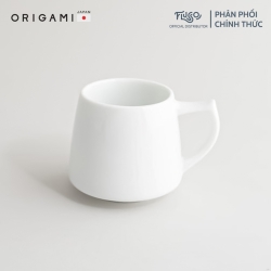 【ORIGAMI JAPAN】ORIGAMI セラミックカップ 200ml - オリガミアロマカップ - ホワイト