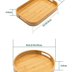 竹製トレイ 断熱材付き BAMBOOO