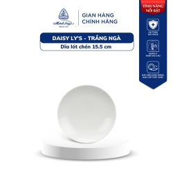 磁器ライスボウルプレート 15.5cm Daisy Ly's - Trang Nga Minh Long