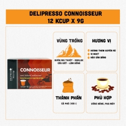 コーヒーカプセル K-Cup Delipresso Connoisseur 9gx12個 Phuong Vy Coffee