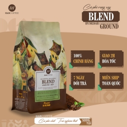 ブレンドコーヒーパウダー GROUND アラビカ種70％ 中煎り 250g HANCOFFEE