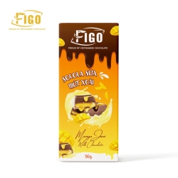フィゴ ミルクチョコレート マンゴージャム入り 50g