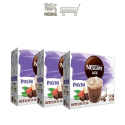 インスタントラテコーヒー チョコレート味 3個セット(各24g×10袋) NESCAFÉ