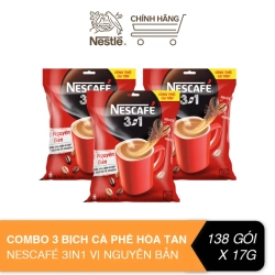 インスタントミルクコーヒー 3in1 オリジナルフレーバー 3個セット(各46袋入) NESCAFÉ